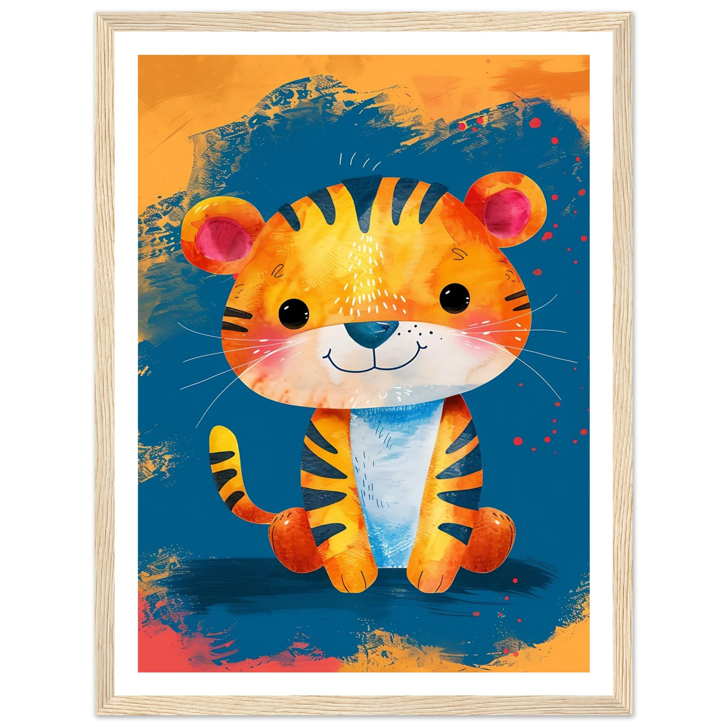 Baby Tiger - Poster - Arthena