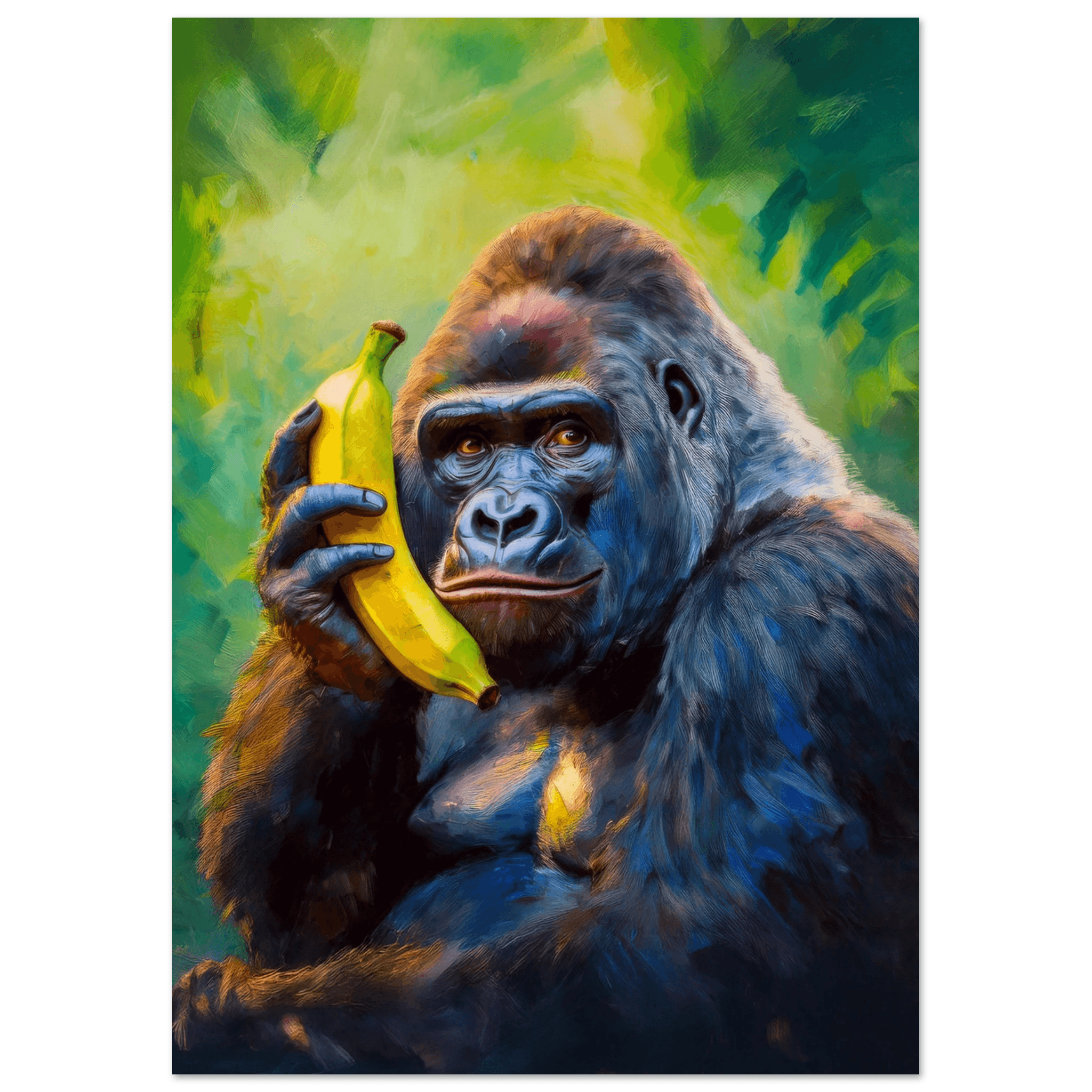 Gorilla on the Line - Poster - Arthena