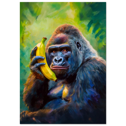 Gorilla on the Line - Poster - Arthena
