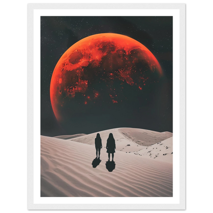 Two Gazes Towards the Unknown - Poster - Arthena