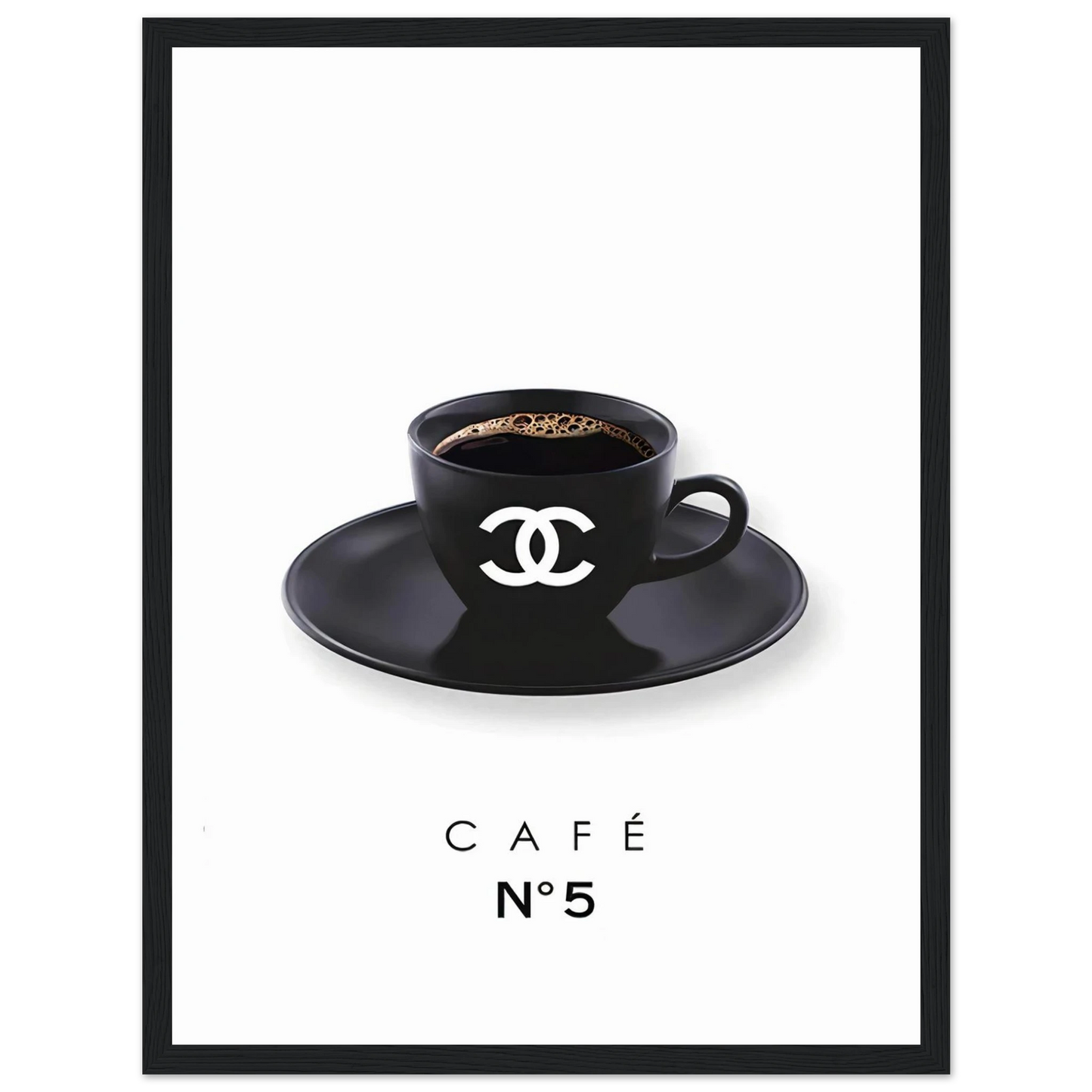 Coffee Chanel - Poster - Arthena