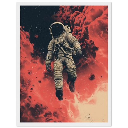 Scarlet Skies The Astronaut - Poster - Arthena