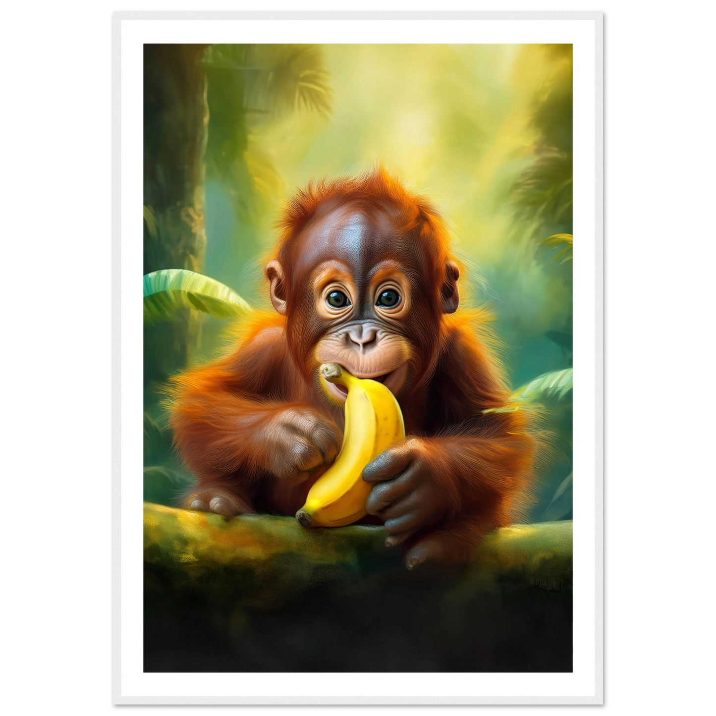 Orangutang Baby - Poster - Arthena