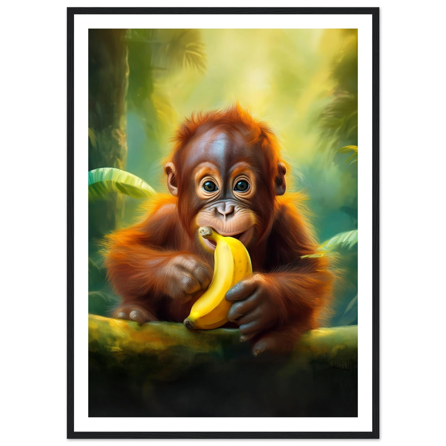 Orangutang Baby - Poster - Arthena