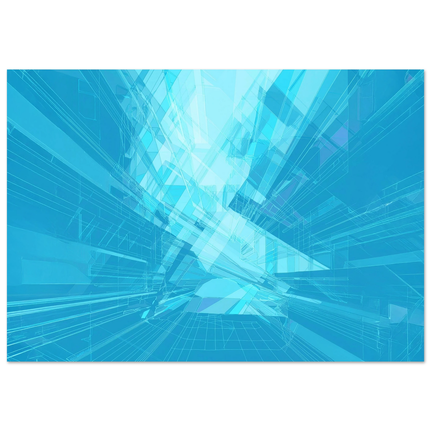 Blue Delusion - Poster - Arthena