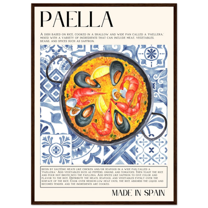 Paella - Poster - Arthena