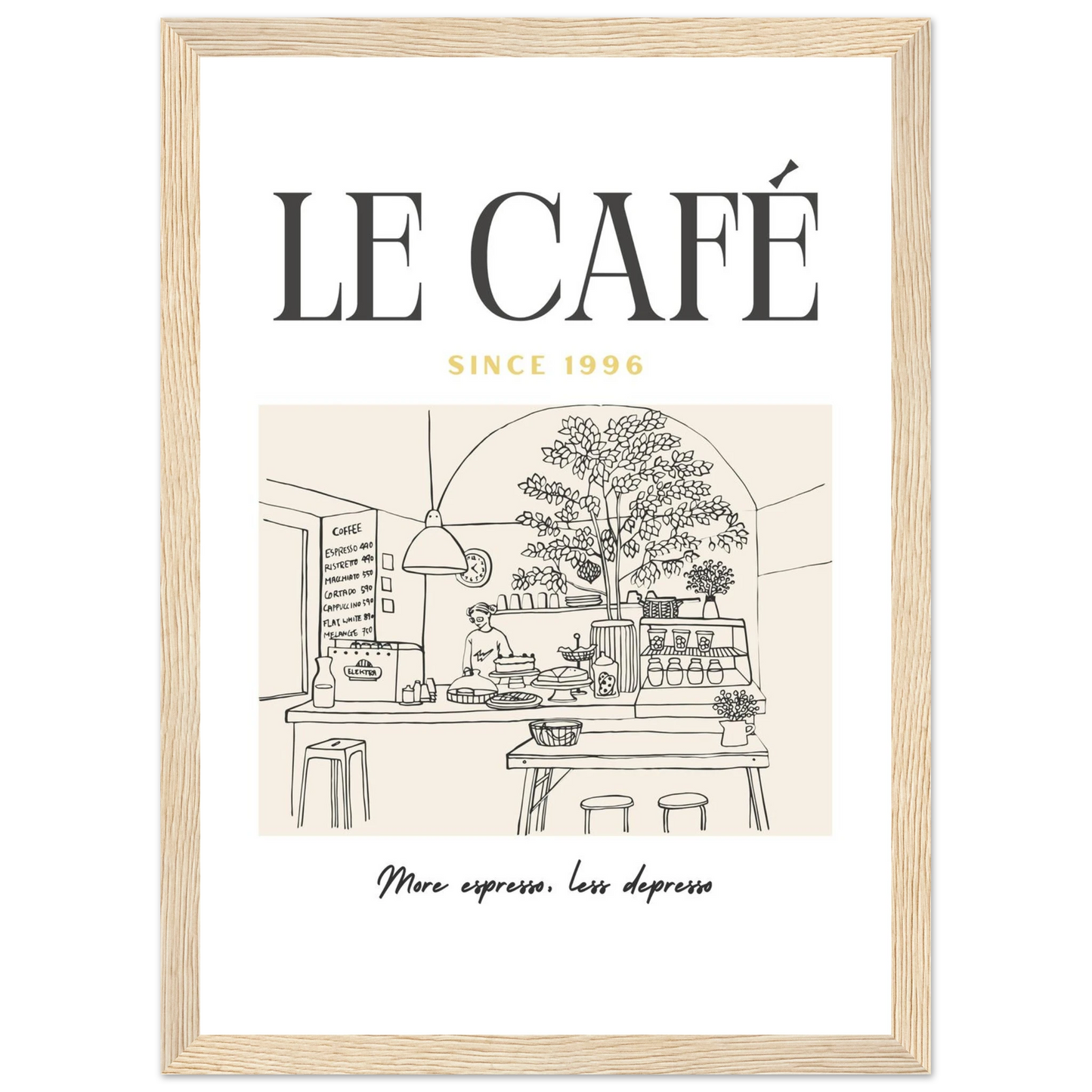 Le Café - Poster - Arthena