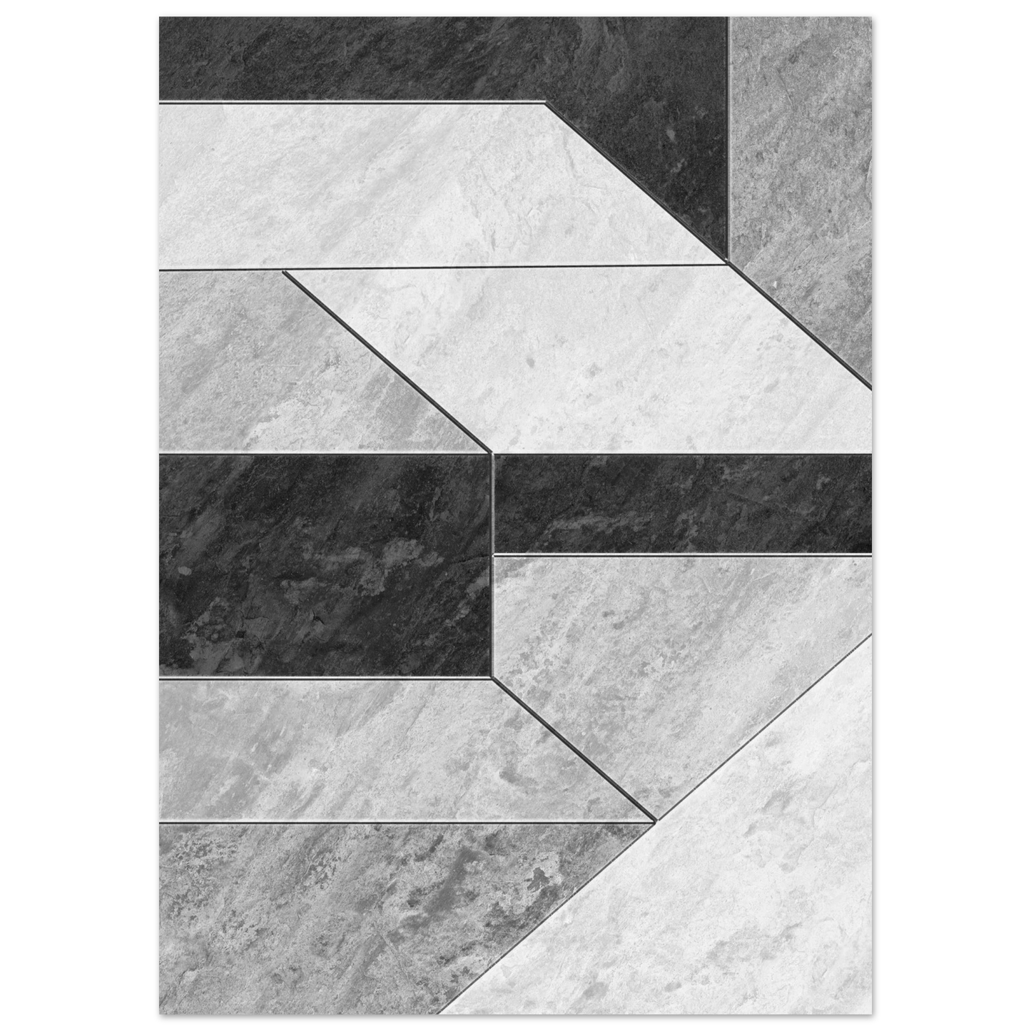 Stone Geometry - Poster - Arthena
