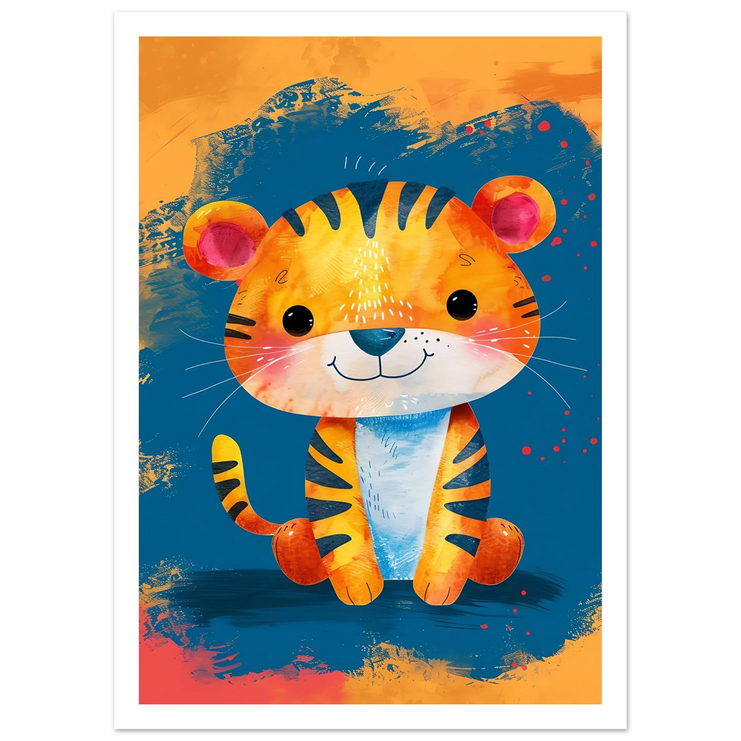 Baby Tiger - Poster - Arthena