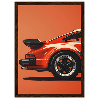 Retro Car - Poster - Arthena