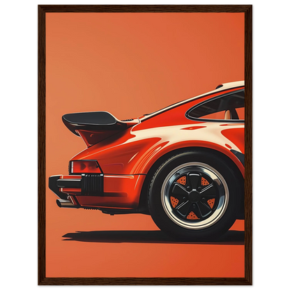 Retro Car - Poster - Arthena