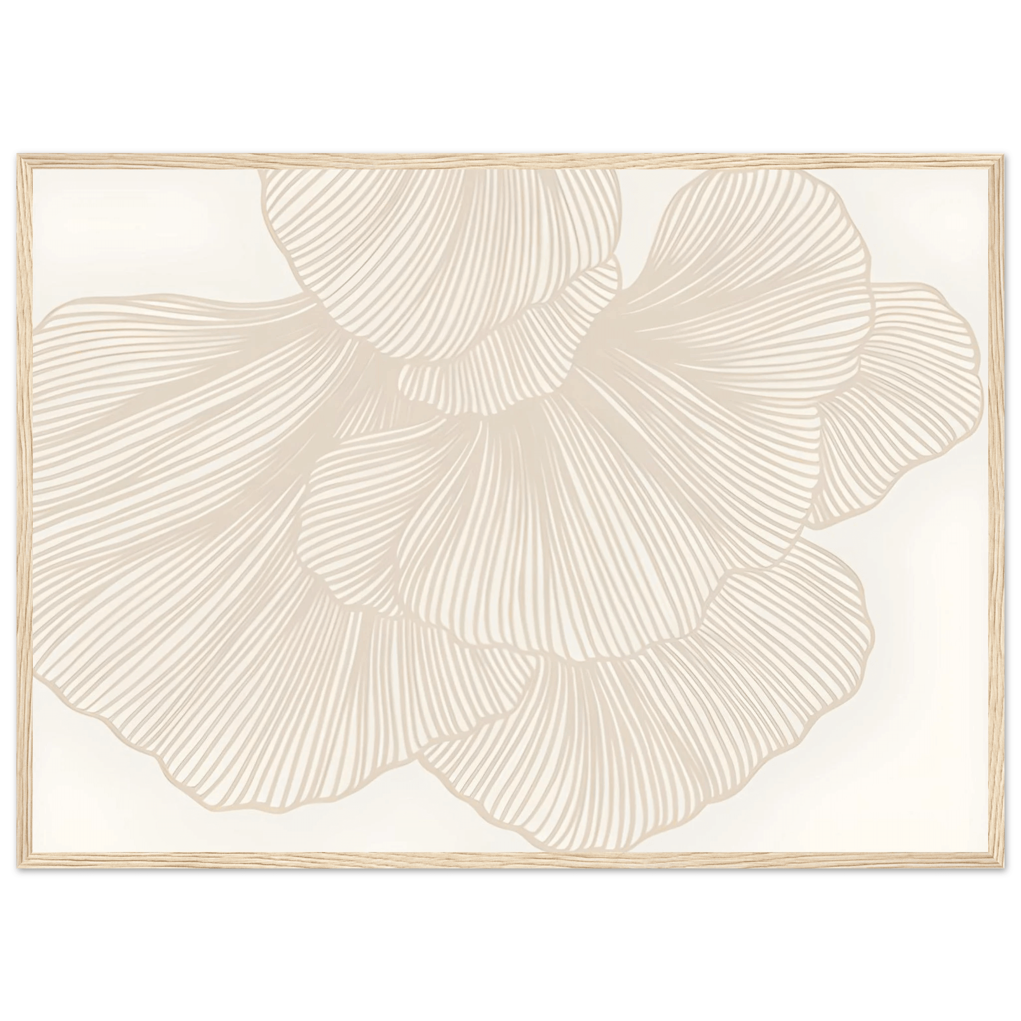 Flower Lines - Poster - Arthena