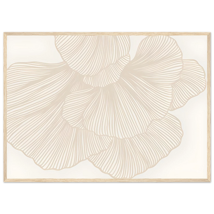 Flower Lines - Poster - Arthena