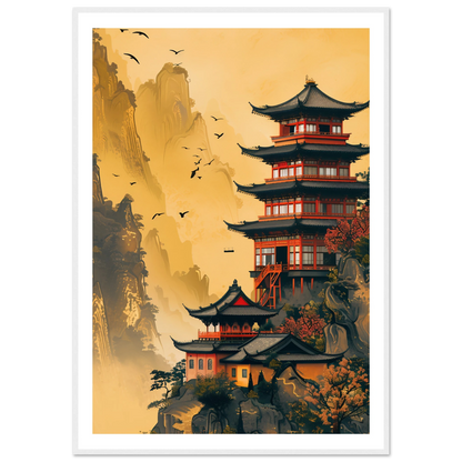 Temple of Tranquility - Poster - Arthena