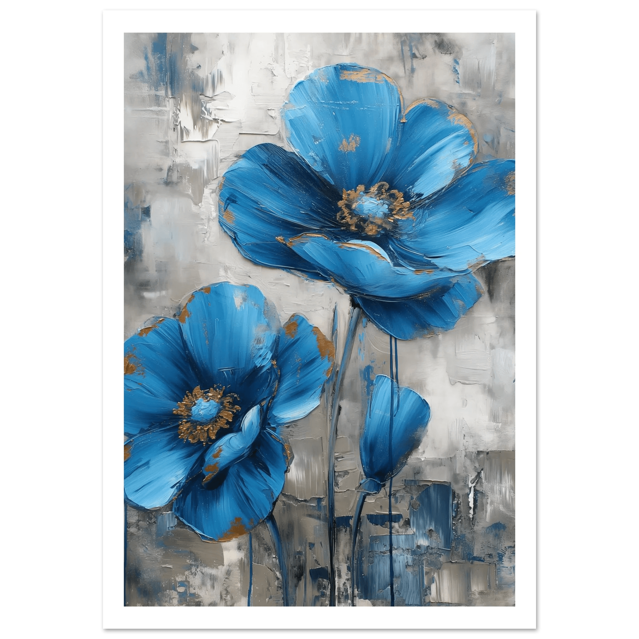 Blue in Bloom - Poster - Arthena