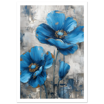 Blue in Bloom - Poster - Arthena