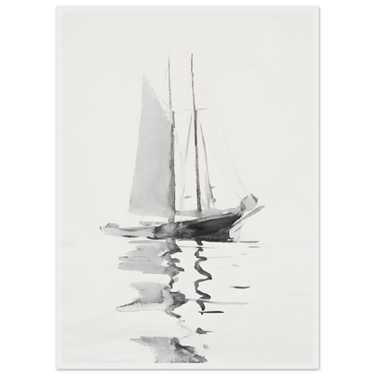 Abstract boat - Poster - Arthena