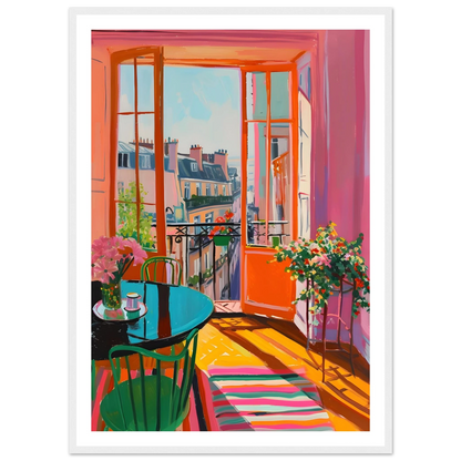 Parisian Morning View - Poster - Arthena