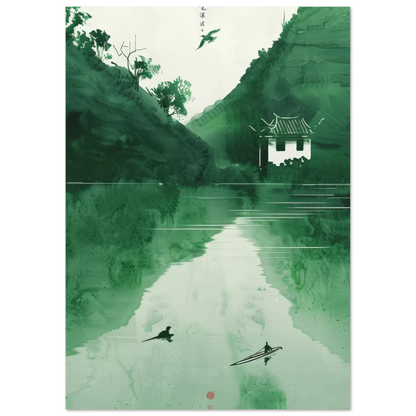 The green mirror - Poster - Arthena