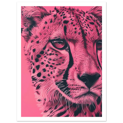 A Pink Cheetah - Poster - Arthena