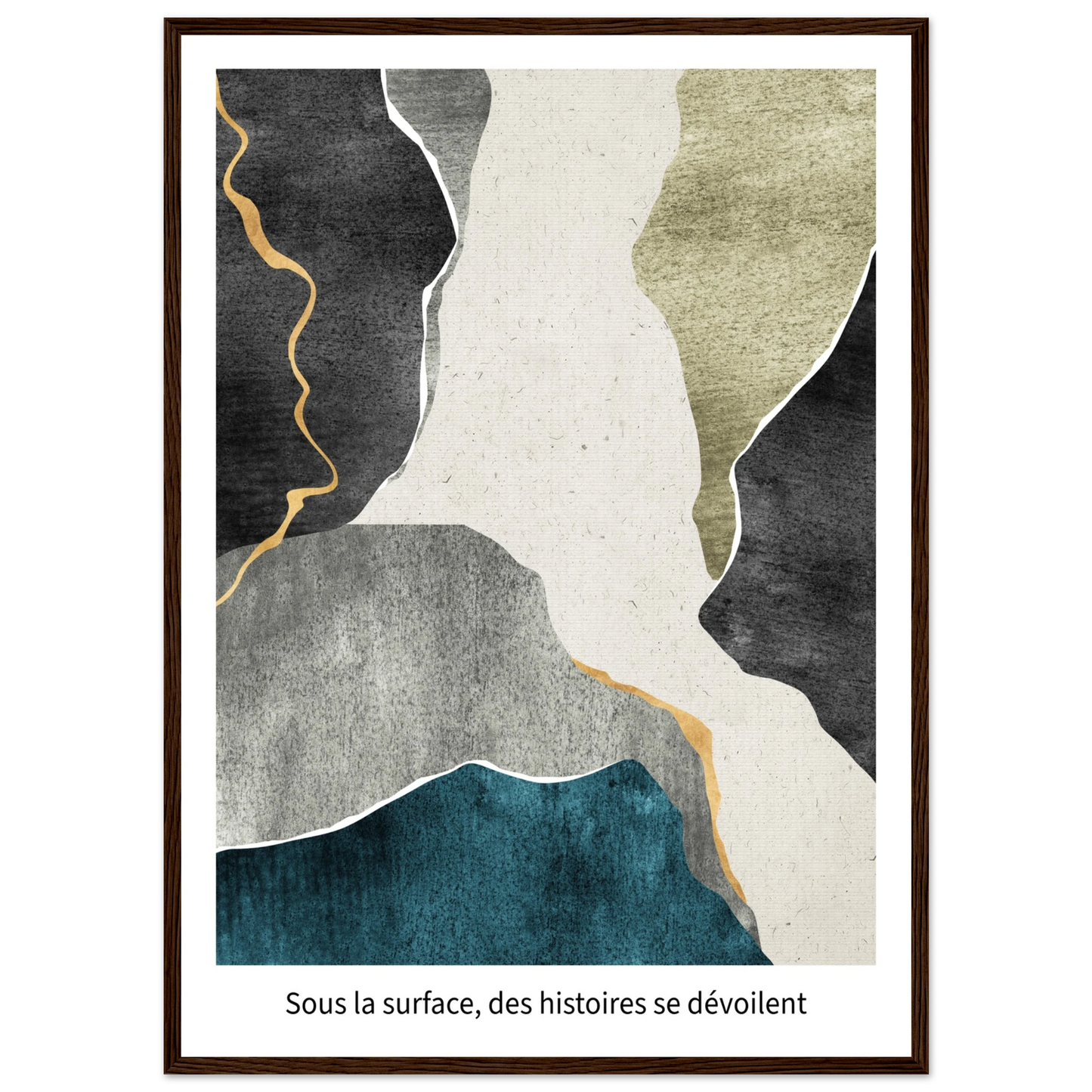 Earth´s Layers - Poster - Arthena