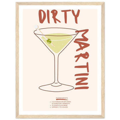 Dirty Martini - Poster - Arthena