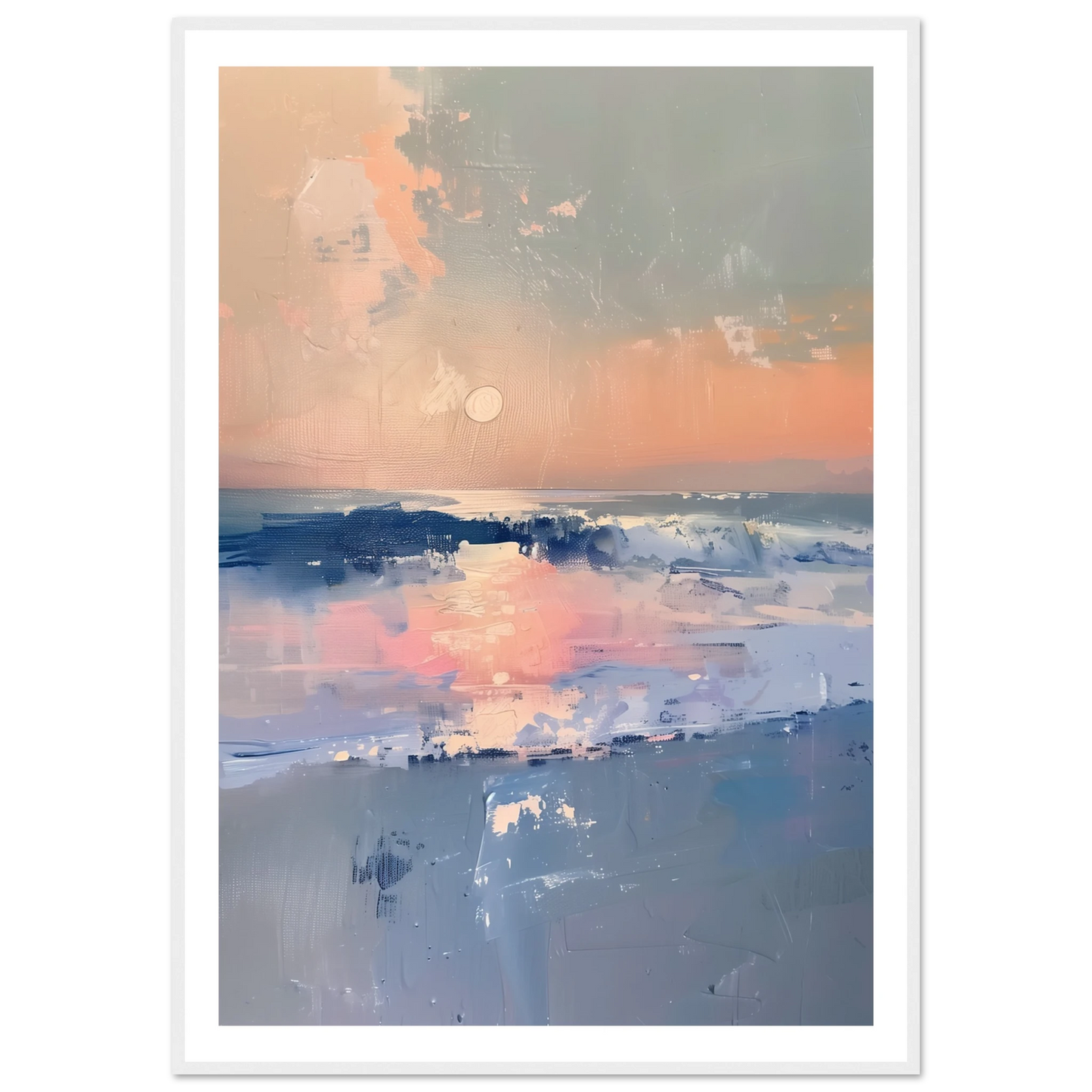 Ocean Whispers at Dusk - Arthena