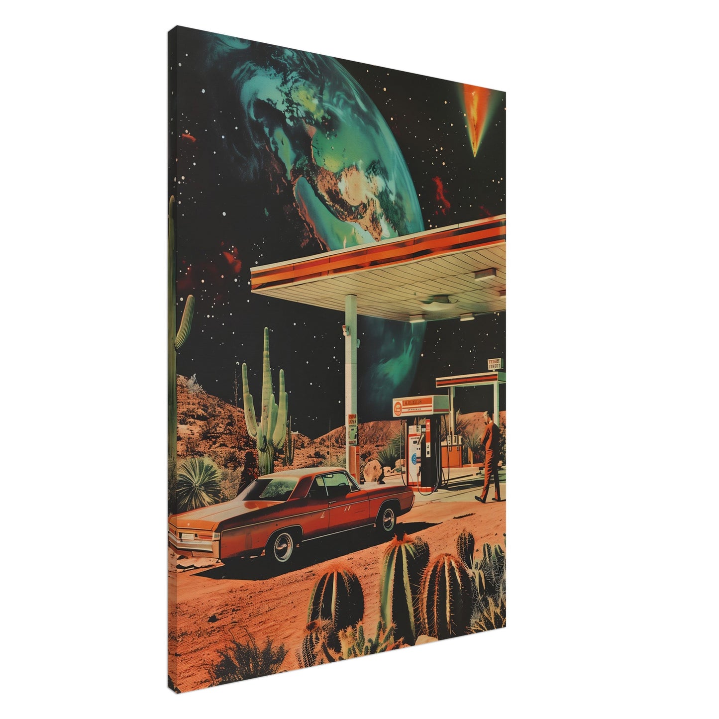 Interstellar pit stop - Canvas - Arthena