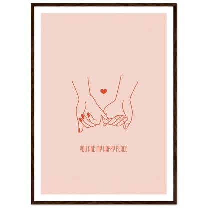 You are my happy place - Poster - Arthena