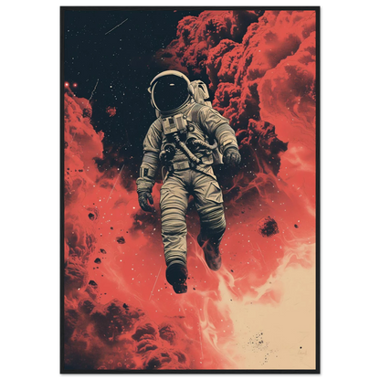 Scarlet Skies The Astronaut - Poster - Arthena