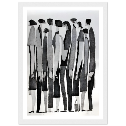 Silent Crowd - Poster - Arthena