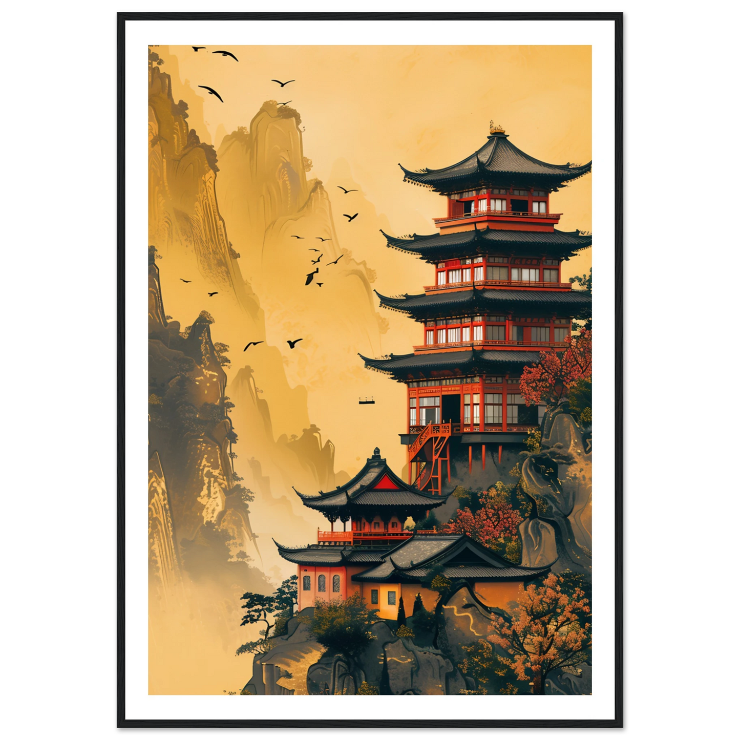 Temple of Tranquility - Poster - Arthena
