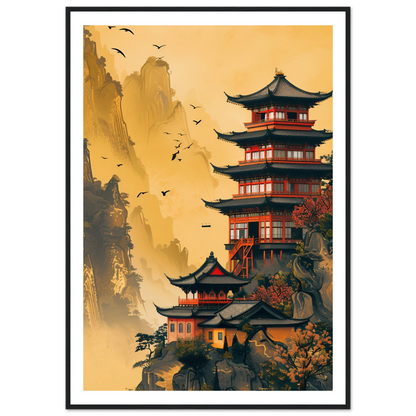 Temple of Tranquility - Poster - Arthena