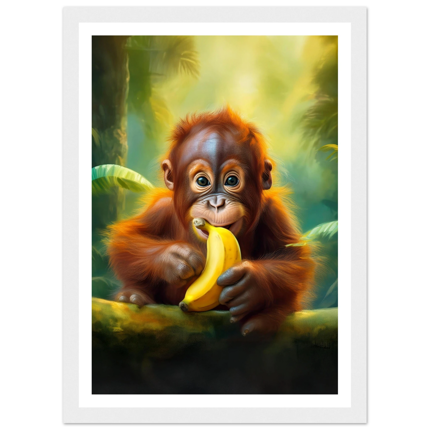 Orangutang Baby - Poster - Arthena