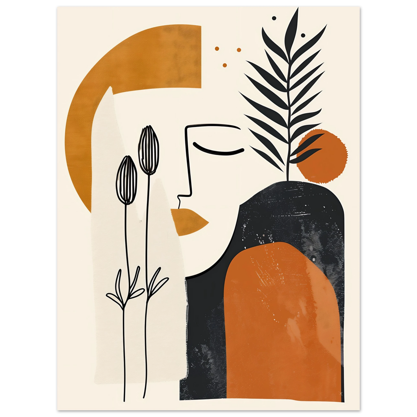 Harmony in Lines - Poster - Arthena