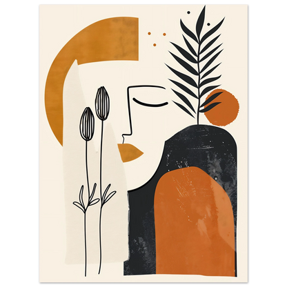 Harmony in Lines - Poster - Arthena