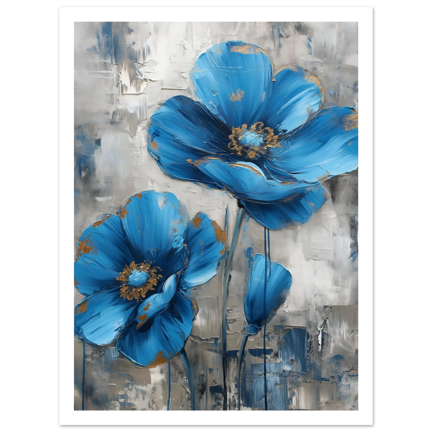 Blue in Bloom - Poster - Arthena