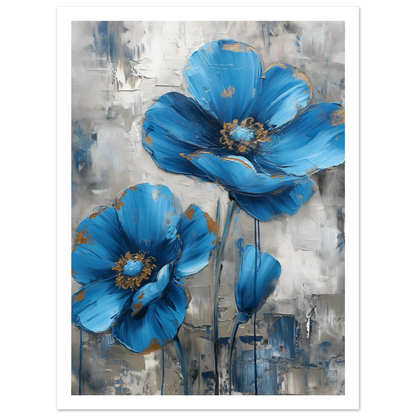 Blue in Bloom - Poster - Arthena