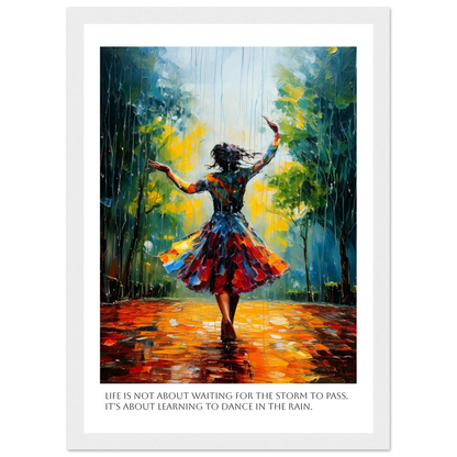 Dance in the color storm - Poster - Arthena
