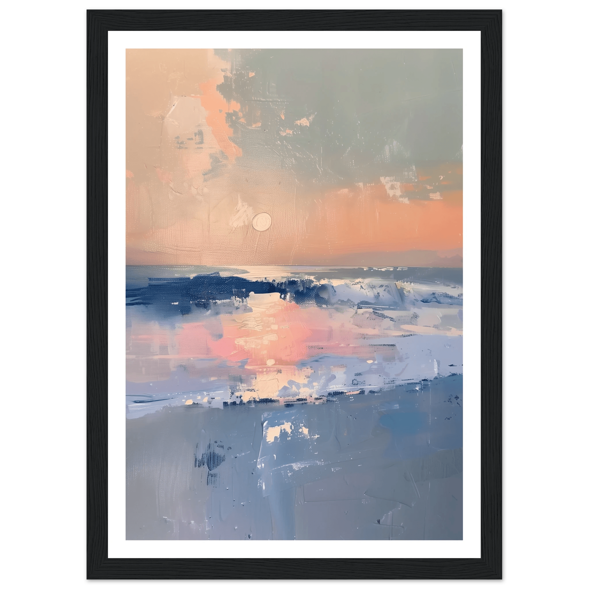Ocean Whispers at Dusk - Arthena