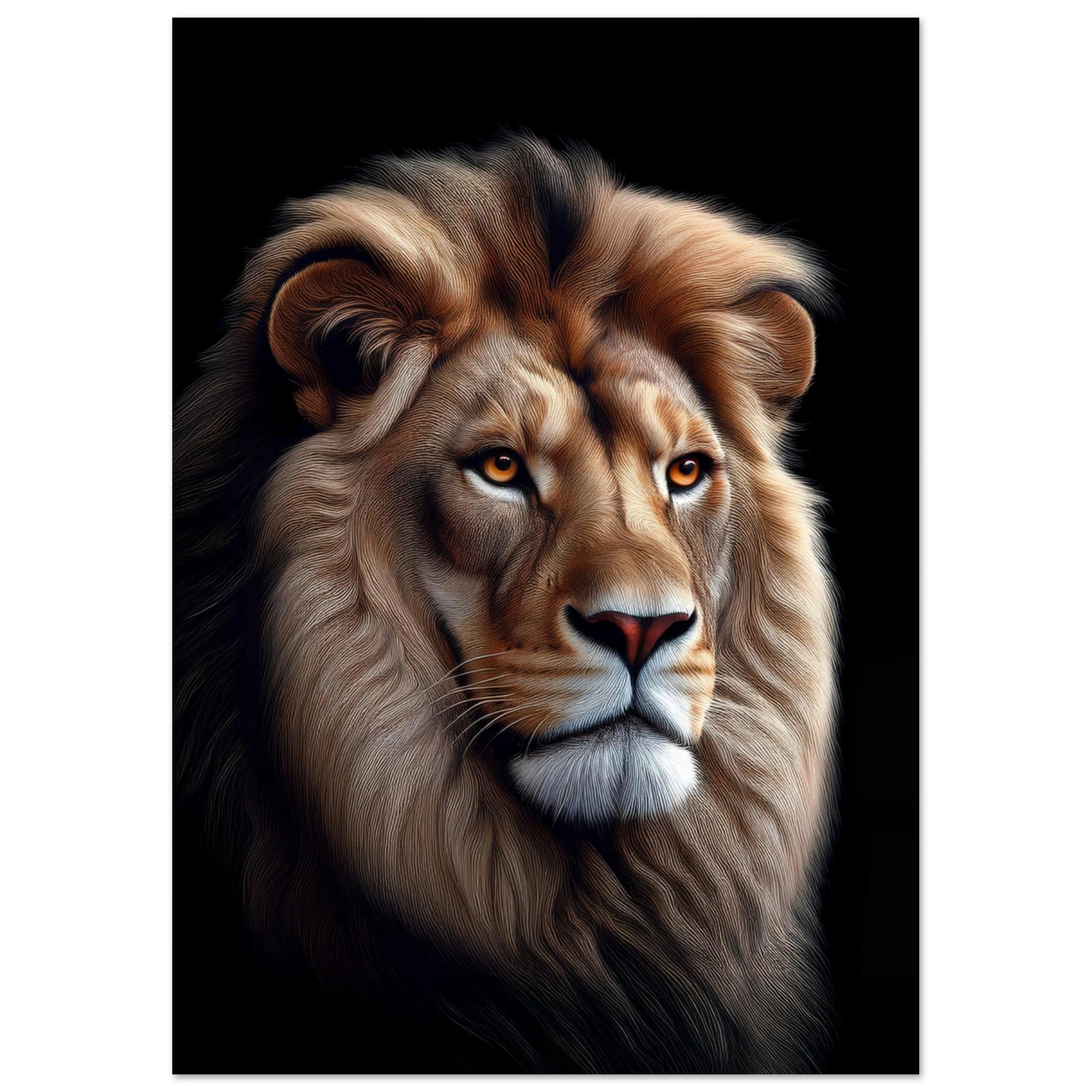Majestic Lion - Poster - Arthena