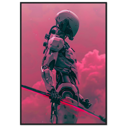 Battle Droid in the Rosy Mist - Poster - Arthena