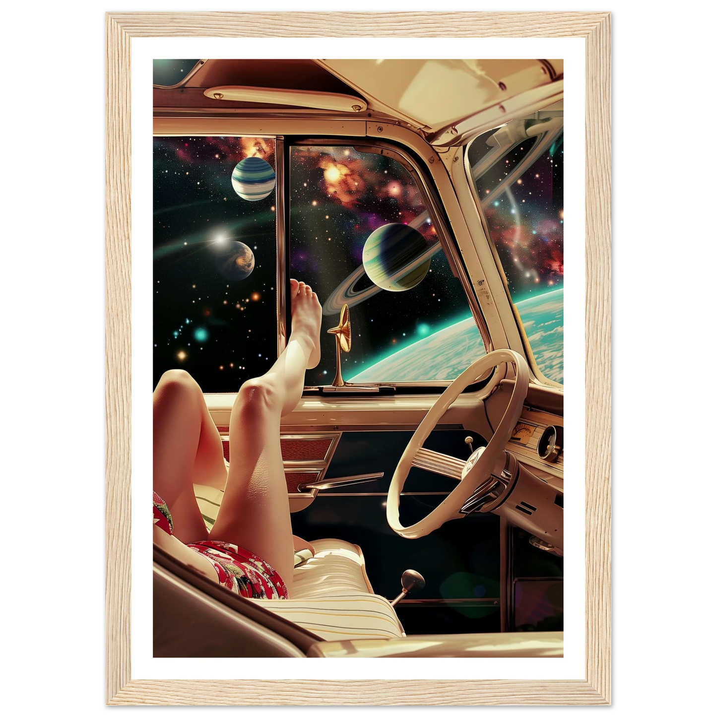 Galactic Getaway - Poster - Arthena