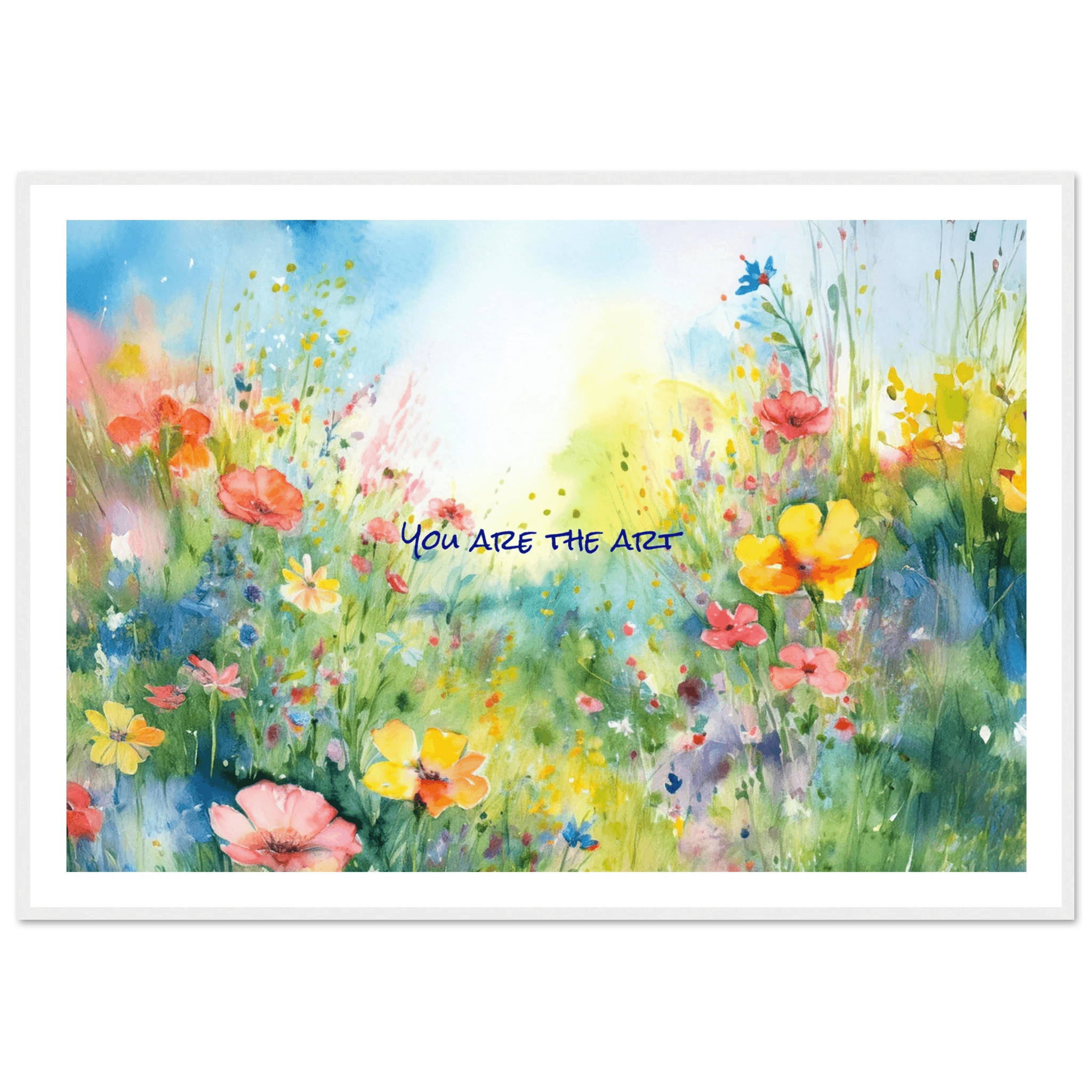 You Are The Art - Poster - Arthena