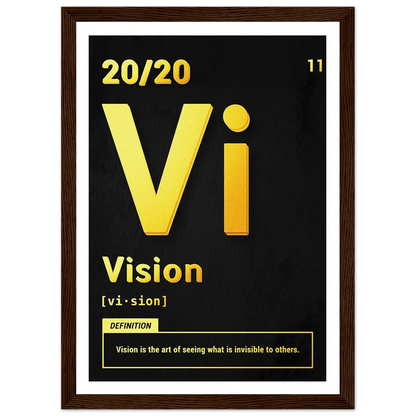 Vision - Poster - Arthena