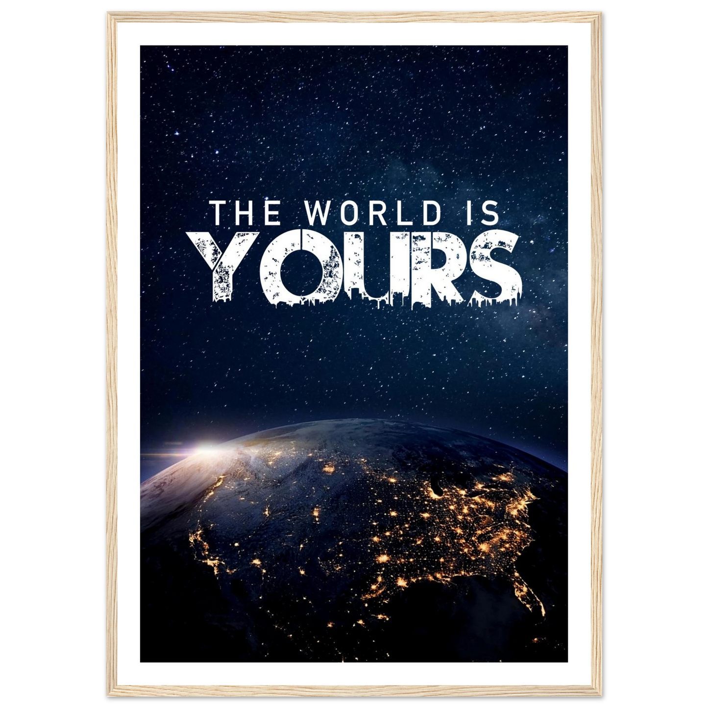 The World Is Yours - Poster - Arthena