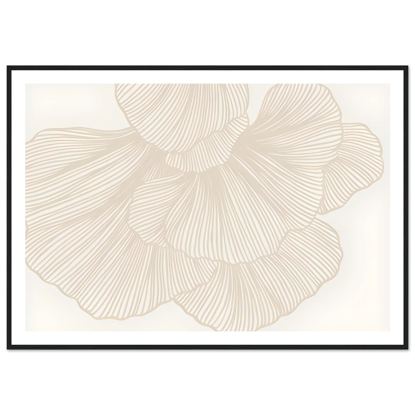 Flower Lines - Poster - Arthena