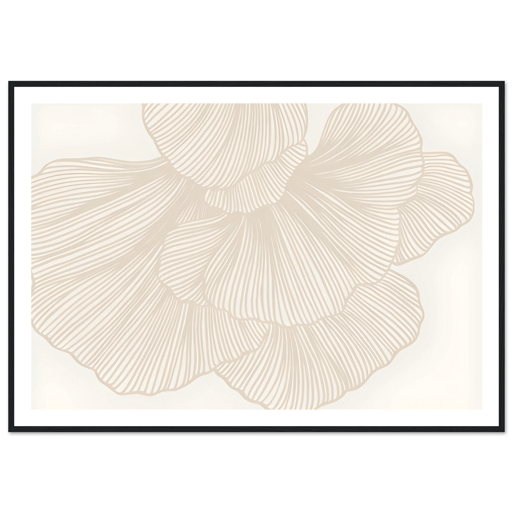 Flower Lines - Poster - Arthena