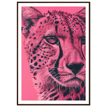 A Pink Cheetah - Poster - Arthena