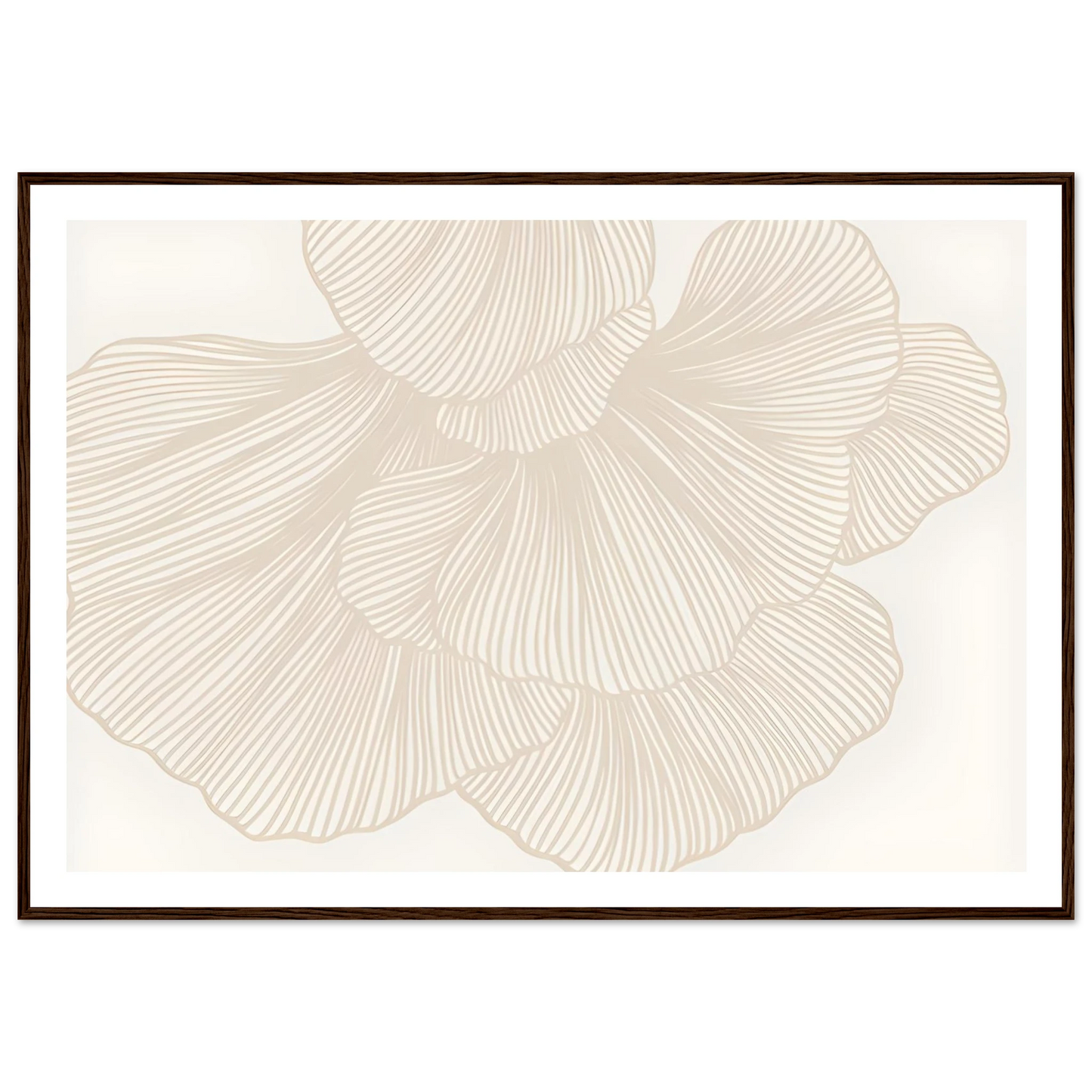 Flower Lines - Poster - Arthena